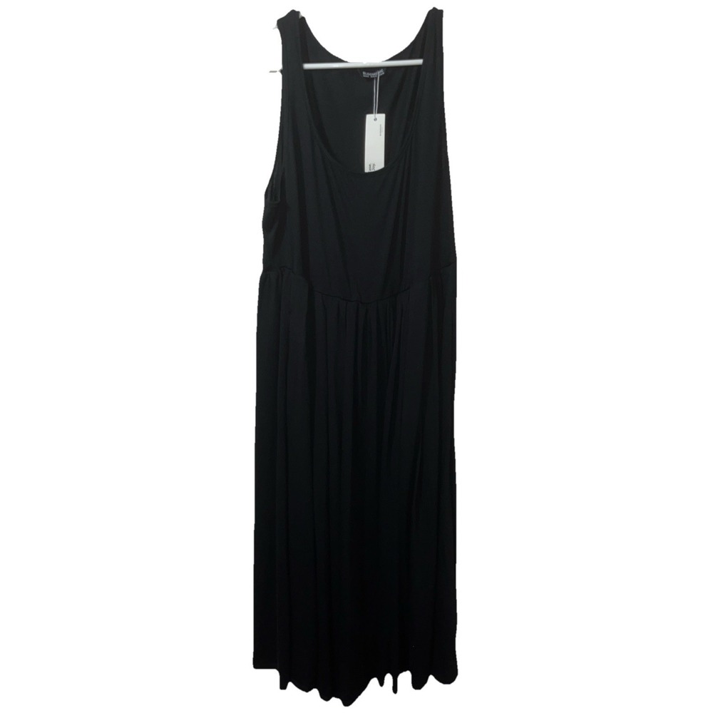 Bloom Chic  Sleeveless Dress‎ US 14 - 16 Black Pockets Grab And Go Balletcore